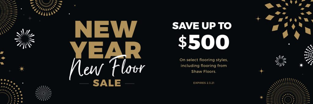 New Year New Floors Sale | Country Manor Decorating
