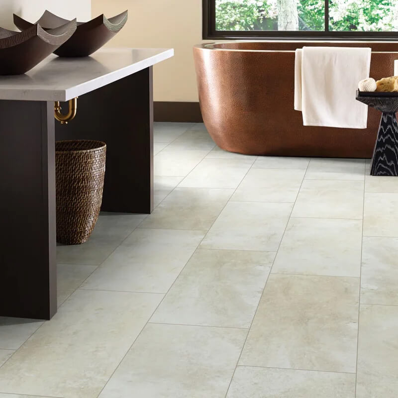 Luxury Vinyl Flooring for Bathrooms | Country Manor Decorating