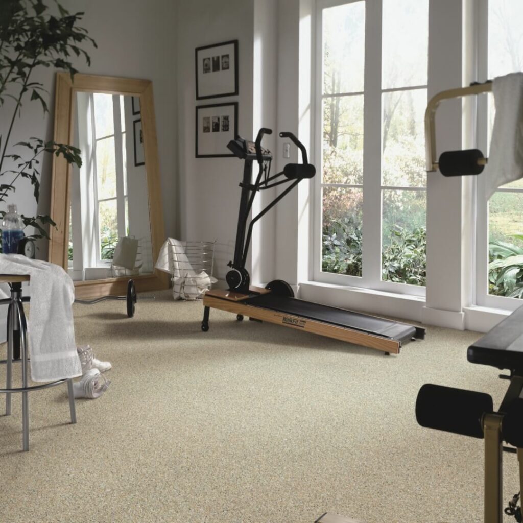 Home Gym Carpet Flooring | Country Manor Decorating