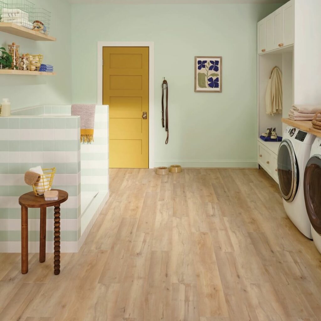 Laundry room flooring | Country Manor Decorating