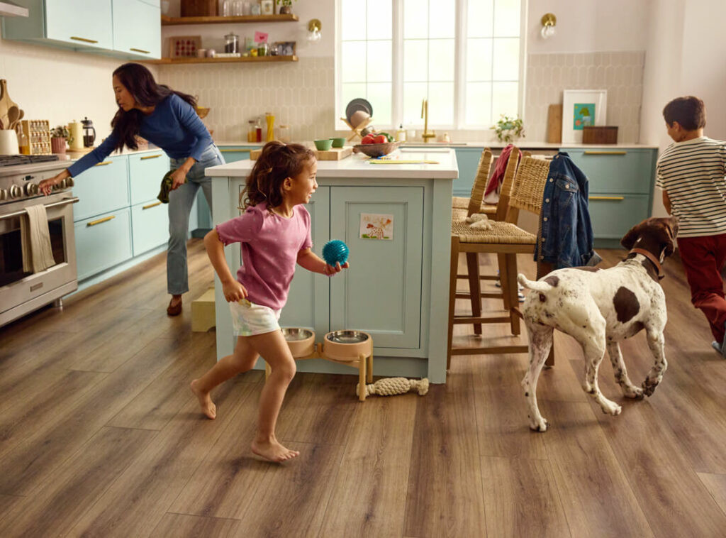 best-kid-friendly-flooring | Country Manor Decorating