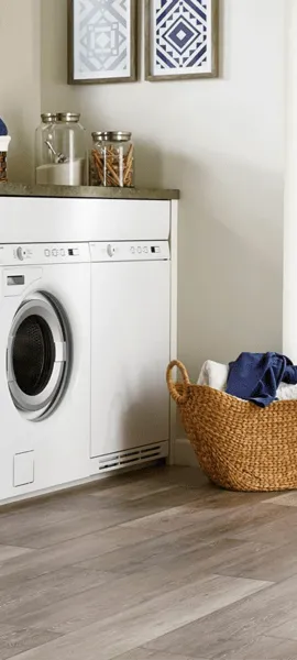 Laundry Room Vinyl flooring | Country Manor Decorating